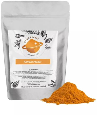 Ground Turmeric Haldi Powder (Curcumin) UK STOCK 50G - 1KG (50G)