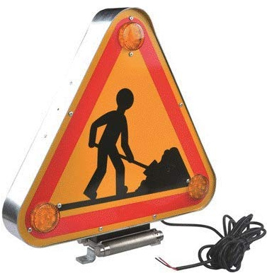 LEDWORK TRIFLASH DE TOIT DOUBLE FACE CLASSE A AVEC KIT RABATTABLE INCLUS
