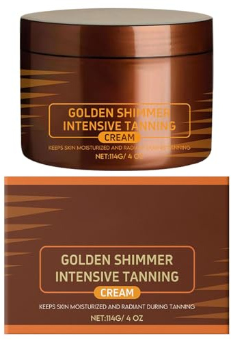Gel de Bronceado Intensivo - Crema Aceleradora de Bronceado Intensivo para la Piel - Activador De Bronceado Instantáneo Duradero Para Exposición Solar Diaria Con Brillo Radiante Natural