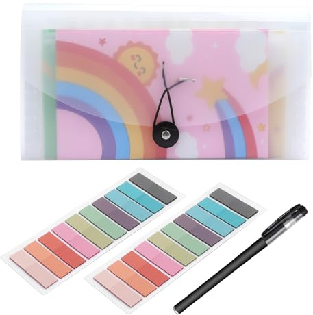 Quittung Couponsorganisatör, fackmapp med 13 små fickor, utbyggbar mapp, dokumentmapp för förvaring av mottagande, kort, kvitton, räkningar, checkar, mapp, transparent, 26 x 15 cm