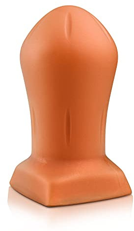 Anal Buttplugs Silikon Weiche Ei Anus Expander Golden Anal Stecker Prostata Massage Stimulator (Medium)