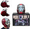 flydragon MARVEL Legend Iron Man Mk5 Electronic Helmet Jarvis 1:1 Wearable English Voice Control Electric Opening and Closing Mask with Touch Sensor Avengers Movie Role-playing Halloween Cosplay, Red