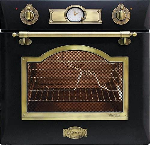 Kaiser Empire EG 6345 Em Einbau Gasbackofen 60cm Autark/ 67L/Einbau-Gasherd/Gas Backofen/Einbaubackofen mit Selbstreinigung/Unterhitze Infrarotgrill Drehspieß/Rezepttabelle/Gas Control