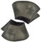 Lot de 2 chambres à air pour tondeuse autoportée - 15 x 6,00-6 - Avec valve coudée TR87 - Pour tracteur pelouse, tondeuse autoportée, brouette, tondeuse, chariot à main