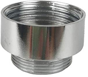 IkErna Adattatore per Aeratore per Rubinetto in Ottone Cromato Maschio Femmina M22 M24 G1/2 3/4 Raccordi per Tubi Accessori per Depuratori D'Acqua/Fdn20*M22