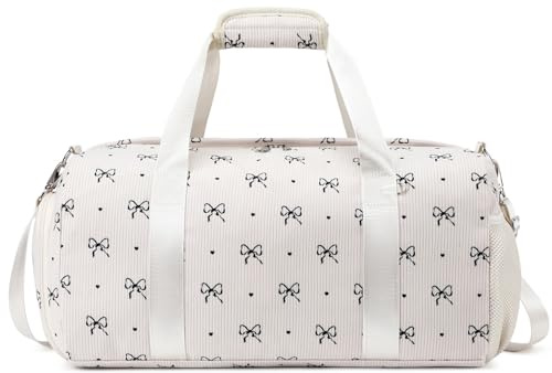Sac de Sport Enfant Fille Sacs de Voyage Enfant Sac Polochon Fille Sacs Weekend Voyage Femme