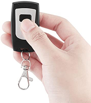 Telecomando wireless, telecomando a frequenza fissa con codice Ev1527, trasmettitore telecomando wireless impermeabile 433MHz 1~4 canali RF(1 pulsante)