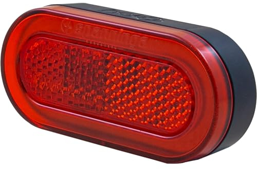 Spanninga Gepaecktraeger Ruecklicht Halo Xer Halo rot,schwarz, R828028