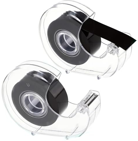 DYMHQ 2Stück Magnetband Einsatzmöglichkeiten Magnetstreifen Selbstklebend - Flexibles Magnetband 8 Meter für Postkarten/Starkes Magnetklebeband Hervorragend für Fotos Whiteboards Kühlschränke