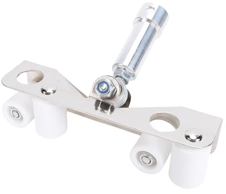 ASHATA Drywall Inside Corner Bead Roller, Stainless Steel PTFE Corner Roller with Rotating Joint for Squeezing Excess Mud, Compatible with 1/2 Threaded Paint Extension Rods