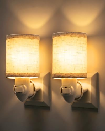 Lamptobe Luces Nocturnas que se Enchufan a la Pared Pack de 2