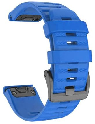 ERAKAFZTTK Silikonarmband för smartklocka Fit For Fenix 5, 5S, 5X Plus, 3 HR, kompatibelt med Fit For Garmin Fenix 6, 6S, 6X, MARQ Approach S60, 20, 22, 26 mm