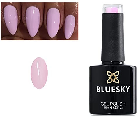 Bluesky Nail Gel Polish Pinky Light Pink Spring Summer Color A89 UV LED Soak Off 10ml