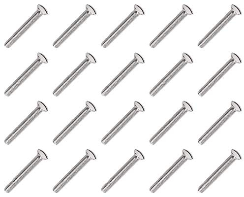 Vis de machine électrique en chrome poli de haute qualité M3,5 x 30 x 50 x 70 mm de long pour prise de courant