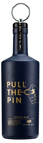 Spiced Rum Pull the Pin Veteran-Owned Premium Rum Great for Cocktails and Gifts 70cl - 37.5%