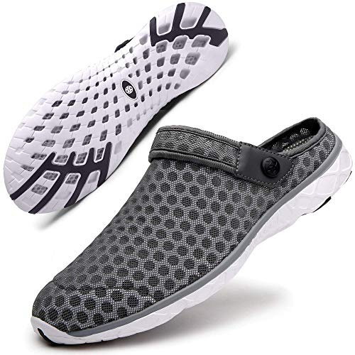 Gaatpot Zuecos y Mules para Unisex Zapatillas de Estar por Casa Verano | Chanclas de Piscina Playa, Sandalias de Jardín, Slip On Pantuflas Transpirables, Ligeras y Comodas