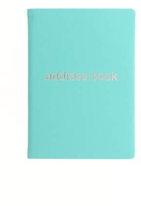 Letts of London Dazzle A6 adressbok turkos
