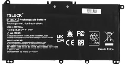 TSLUCK HT03XL Notebook Batteria per für HP Pavilion 250 G7 255 G7 240 G7 245 G7 340 G5 15-DA 15-DB 15-DW 15-CS 15-DY 17-by 17-CA 14-CE 14-CF 14-DF 14-DQ 14-DK L11421-2C2 L11119-855