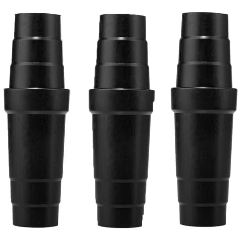 Confezione da 3 adattatori per aspirapolvere Un iversal, adattatore per tubo di estrazione della polvere per levigatrice, adattatore per aspirapolvere per utensili elettrici, kit adattatore per tubo
