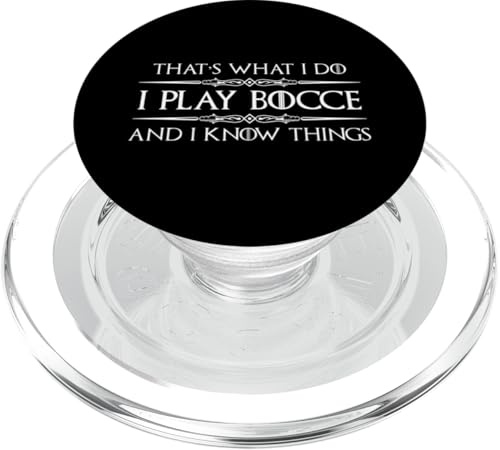 Regali per giocatori di bocce - Gioco a bocce e so cose divertenti PopSockets PopGrip per MagSafe