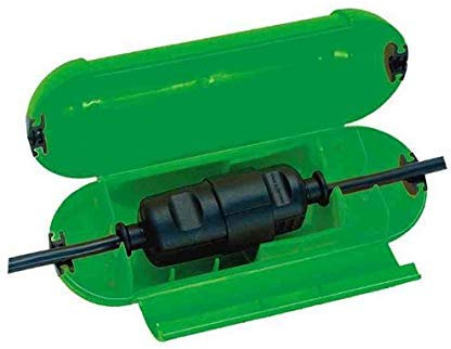 BRENNENSTUHL Lot de 2 Boitiers étanche prise fiche mâle-femelle Vert