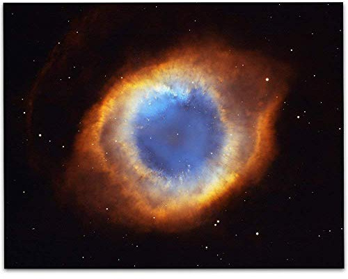 The Eye of God Nebula Helix Space Photo Astronomy Wall Art Print 11x14 Unframed Poster Cosmic Star Field Deep Sky Object Universe Decor Astrophotography Image Science Classroom Home Office Décor