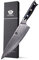 WILDMOK Kochmesser 8 Zoll Super Steel 67 Layer Damaskus Razor Sharp Gyuto Küchenmesser Schwarzer Harzgriff