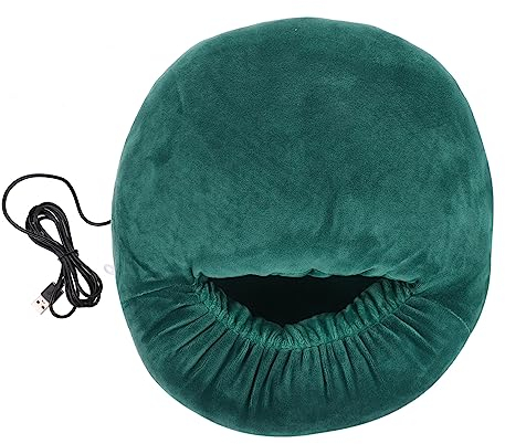 FOYTOKI Calentador De Pies USB Almohadilla Calefactora para Pies Zapatillas De Masaje Zapatilla Calentador De Pies Cojín Térmico para Botas Cargar Tela De Licra Equipo De Calefacción