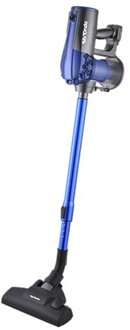 Aspirador de Escoba y Mano MX-AS2050, 600 W, Depósito Desmontable 0,5 litros, Cable con 6 Metros, Boquilla Doble, Cepillo de Suelo y Alfombra/moqueta