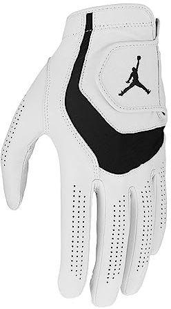 Nike Men's Jordan Tour Golf Glove X-Large White/White/Black/Black LH(RH)
