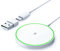 AMSKY Caricatore Wireless per iPhone Magnetico, 15W Rapida Ricarica Wireless per iPhone, Caricabatterie Wireless Charger Compatibile Con Magsafe, Stazione Ricarica Compatibile Con Apple e Airpod