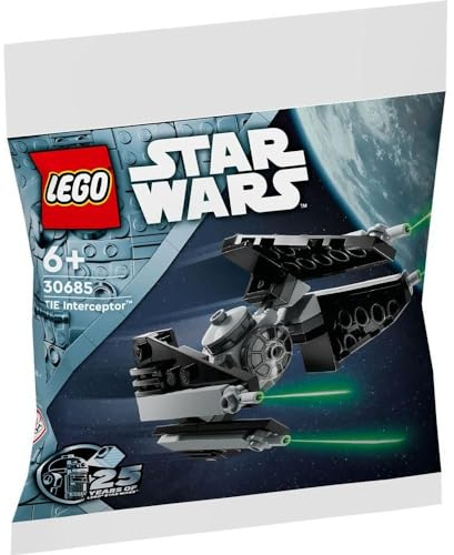 LEGO Star Wars TIE Interceptor 30685 Polybag, Build and Display