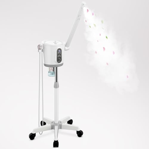 Kingsteam Gesichtsdampfer Professional - Warmer Dampf mit Mitesserentferner