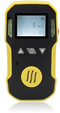 Detector de Gas portátil industrial H2/O3/CO/PH3/CO2/H2S/NH3/O2/NO2/NO/EX/CH4 alarma de Gas Combustible detetcor carga USB 0-100% LEL - Detector de gases múltiples(NO2-0-20ppm-0.1)