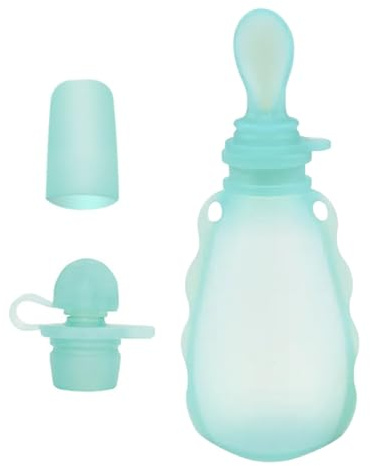 Generico Sacchetti per Latte Materno, 200ml Silicone Antigoccia Riutilizzabili Per Alimentazione, Alimenti In Silicone, Per Tiralatte Frigorifero Viaggio Quotidiano Aereo Campeggio