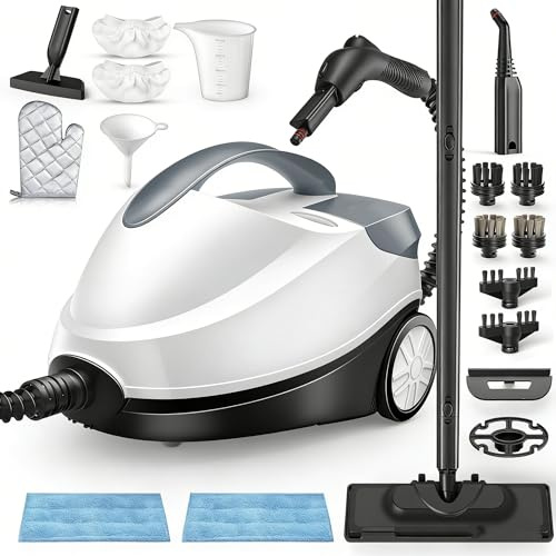Limpiador a Vapor, Caudal de Vapor Regulable y Bloqueable