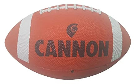 CANNON - Balon Fútbol Americano, Material Caucho, Tamaño 7