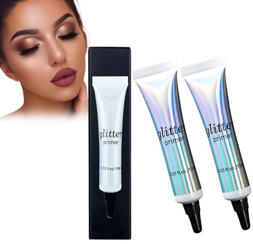 Primer per Ombretti, Base Trucco Lunga Durata, 2 Pezzi, Prepara La Palpebra per Colori Vibranti, Trucco Oculare Senza Pie, Per Labbra Occhi Viso