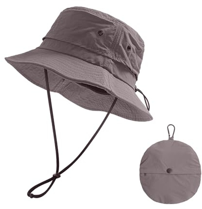 Mayoii Bucket Hats Women – Lightweight Packable Sun Hat, Quick-Dry Foldable Fisherman Cap for Hiking, Beach & Outdoor Adventures