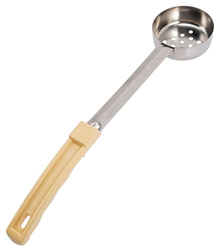 Toyvian Cucchiaio Porzionatore Per Servire Salsa Pizza, Mestolo Controllo Porzioni in Acciaio Resistente 3 Oz Fondo Piatto, Per Cucina, Ristorante e Bar