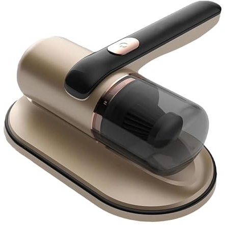 keloppasit Aspiradora de colchón – Aspiradora de pelo de perro | 68 W 10 kPa succión portátil de mano inalámbrica máquina para polvo de coche, almohada de pelo de mascotas, tapicería, sofá, cama