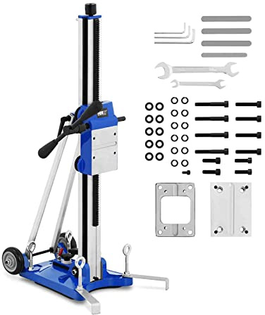 MSW Colonna Per Trapano Supporto A Colonna Per Trapano E Carotatrice MSW-DMS300 (2 Ruote, 940 mm)