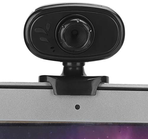 fasient1 Webcam with Microphone for Desktop, HD USB Computer Cameras Video Cam with Mic, for Streaming Online Class/for Zoom/for Skype/for Facetime/for Teams, etc