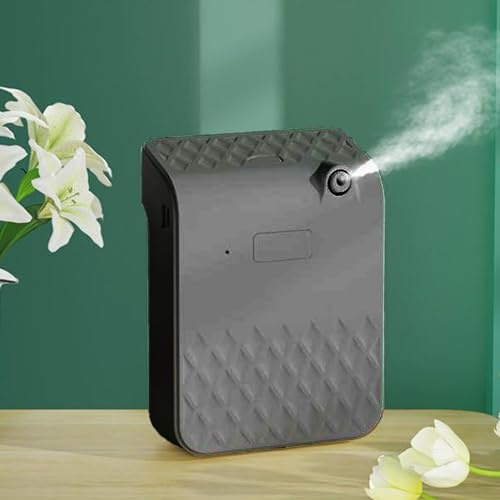 140ML Aromatherapy Machine, Air Aroma Diffuser AB 103 Aromatherapy Diffuser Machine Automatic Fragrance Machine Oil Diffuser Large Room Hotel Office for Fresh Air Hotel SPA Sauna Household(Black)