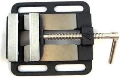 Unibos 4 Inch Mechanic Bench Drill Press Vice - Swivel Base Table Top Clamp Vice (4 Inch)