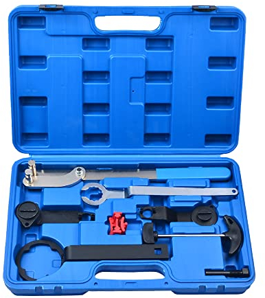 Zoomtools Motor Einstellwerkzeug Set Steuerkette Werkzeug Zahnriemen Werkzeuge Kompatibel mit VW 1.6, Skoda 1.0 1.2 1.4 TSI TFSI EA211