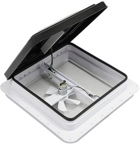 Vent - Ventilatore da tetto per camper, camper, roulotte, finestre, 1000 x 400 mm