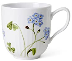 Kähler Design Hammershøi Summer Forget me not porslinsmugg 330 ml, 692623