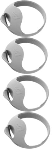 HEMOTON 4piezas Separador De De Silicona Colador Multifuncional Para Sopas y Caldos Filtro De Grasa Grande Para Cocina Para Remover y Grasa Comidas