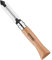 Opinel Schälmesser No. 06, klappbar, Griff aus Buchenholz gefertigt, Klingenlänge 6,0 cm, 254602